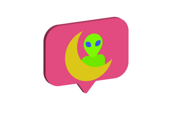 3D Icon Space Aliens