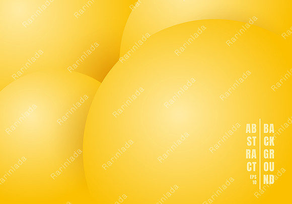 Abstract 3D Fluid Circles Background