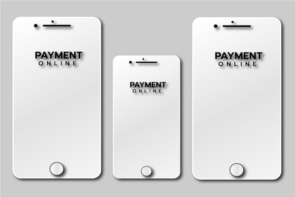 Close Up on 3d Phone Screen Mock Up