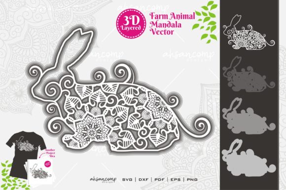 Farm Animal Mandala SVG 3D Layered 6: Strategic Implementation for Digital Creators and Small Business Owners