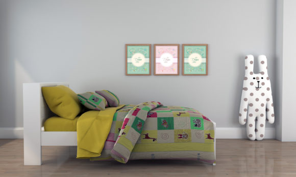 Transforming Digital Spaces: The Strategic Value of A 3D Minimalist and Colorful Room Kids Mockups